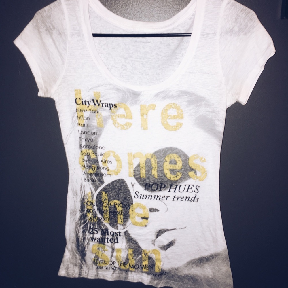 Express print shirt